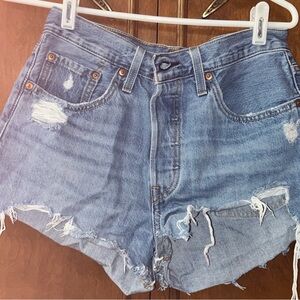 Levi's light blue Denim Jeans shorts